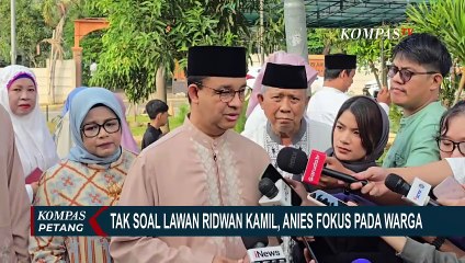 Tanggapan Anies soal Wacana RK Maju Pilkada Jakarta: Lebih Penting Nasib Warga