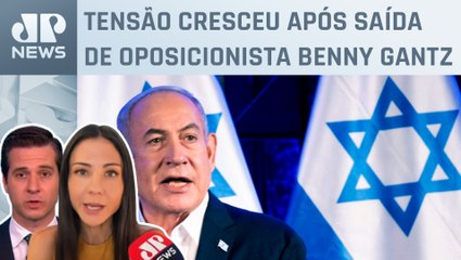 Netanyahu dissolve Gabinete de Guerra em Israel; Amanda Klein e Beraldo comentam