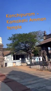 Place to visit in kanchipuram#kamakshi Amman temple #must visit temple #gold lizard ##chennai#
