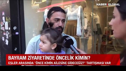 Eşler arasında tatlı bir atışma: Bayram ziyaretinde öncelik kimin?