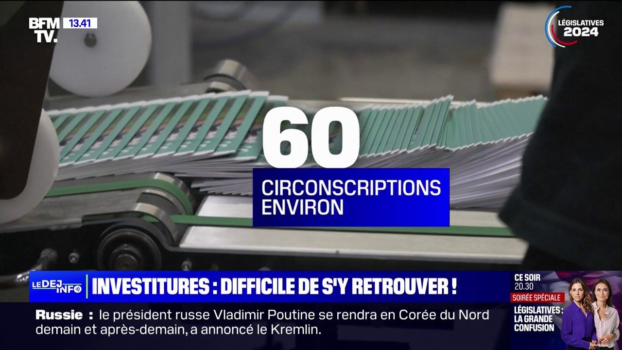 Législatives: face aux différentes investitures, certains habitants peinent à s'y retrouver