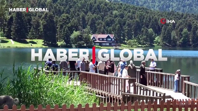 Tatilciler, Bolu'nun doğa harikasına akın etti