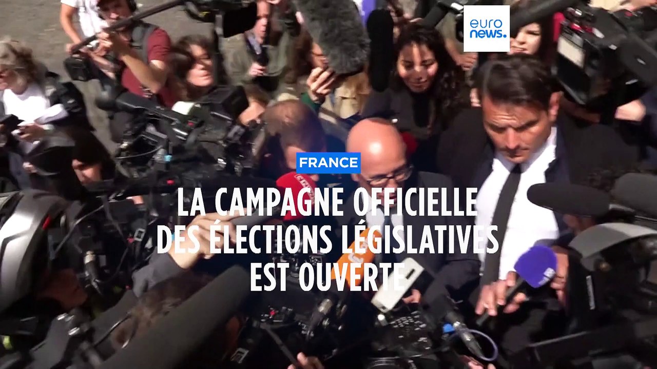 Lancement officiel de la campagne des législatives en France