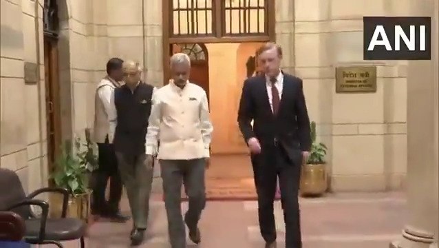 अमेरिकी NSA जेक सुलिवन ने दिल्ली में विदेश मंत्री डॉ. एस जयशंकर से मुलाकात की