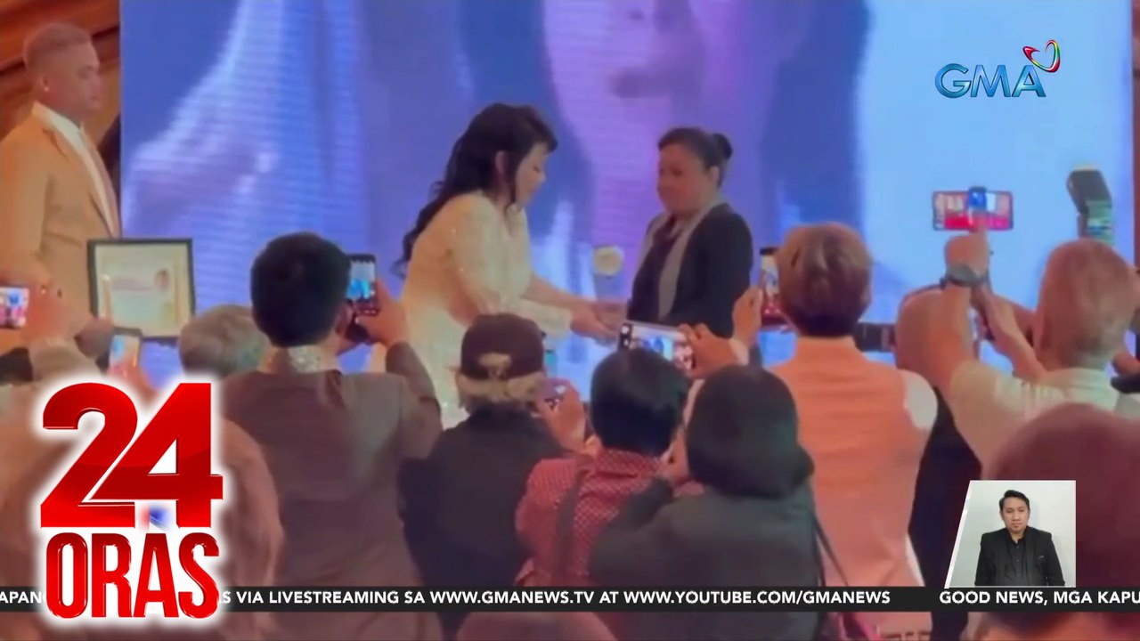 Nora Aunor, tumanggap ng parangal bilang natatanging Filipino National Artist sa World Class Excellence Japan Awards | 24 Oras
