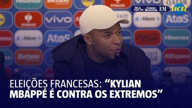 Mbappé faz apelo aos jovens franceses sobre eleições na França