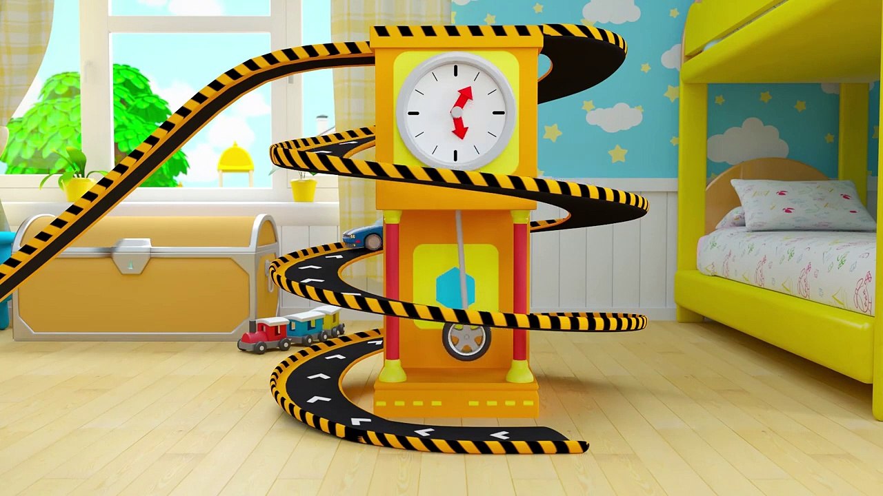 Hickory Dickory Dock, The Firetruck Went Up The Clock - Lalafun Nursery Rhymes & Kids Songs