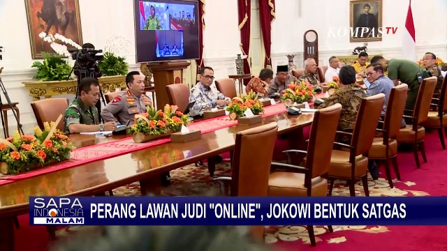 Perang Lawan Judi Online, Presiden Jokowi Bentuk Satgas