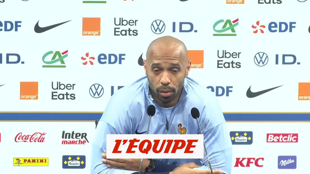 Thierry Henry : «Il faut aller chercher cette médaille d'or» - Foot - JO 2024 - Bleus