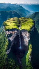Beautiful Waterfall- Calm and Relaxing music #shorts