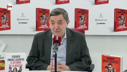 El comentario de Jiménez Losantos: "No se trata de dividir a ala derecha sino de abrir un frente contra el Rey"