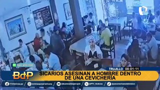 Celebraban Día del Padre: familia fue atacada a balazos en un concurrido restaurante de Trujillo