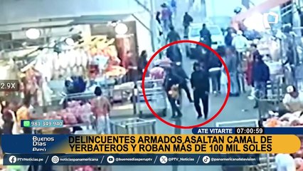 Comerciantes de Yerbateros piden mayor seguridad tras robo de S/100 mil