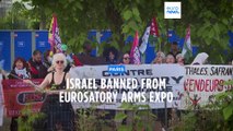 Court ruling bans Israeli nationals and companies from major arms expo in Paris