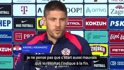Kramaric : "Nous donner à fond maintenant pour aller chercher une victoire"