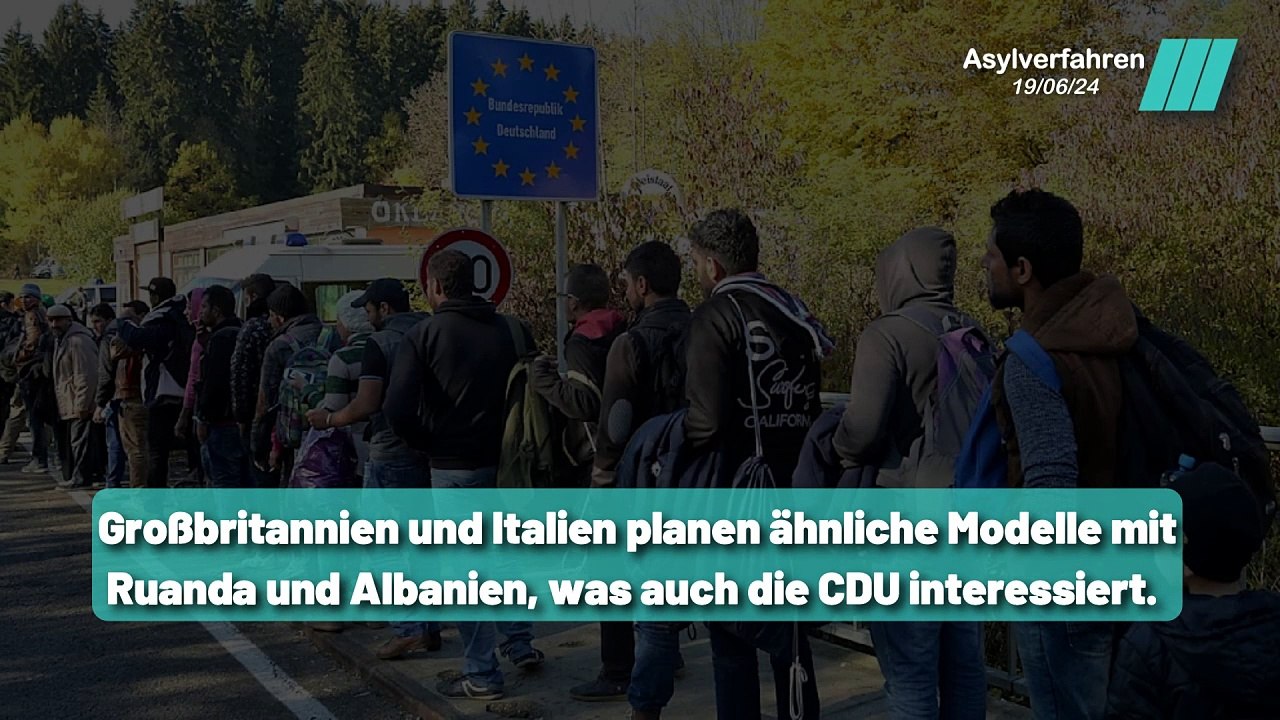 Schutz vor Mittelmeerrouten: CDU Plan für afrikanische Migranten