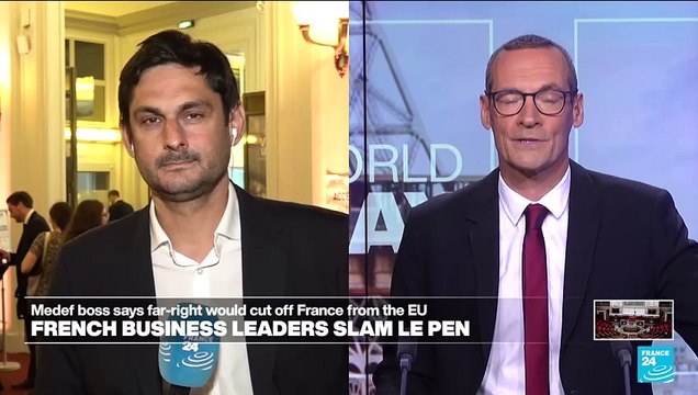 French elections: Parties make economic pitches to business leaders