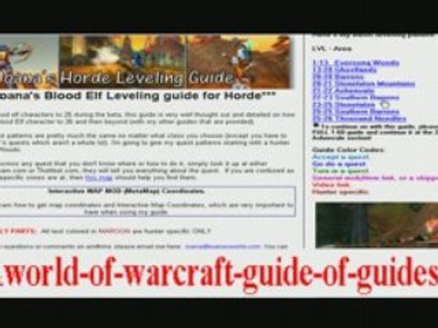 Preview Joana S World Of Warcraft Leveling Guide For Free Video Dailymotion