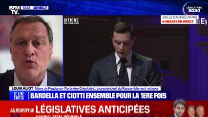 Alliance Bardella-Ciotti: pour Aliot, "c'est l'ensemble des électeurs qui souhaitent cette union"