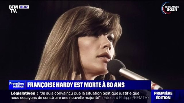 La chanteuse Françoise Hardy est morte à l'âge de 80 ans
