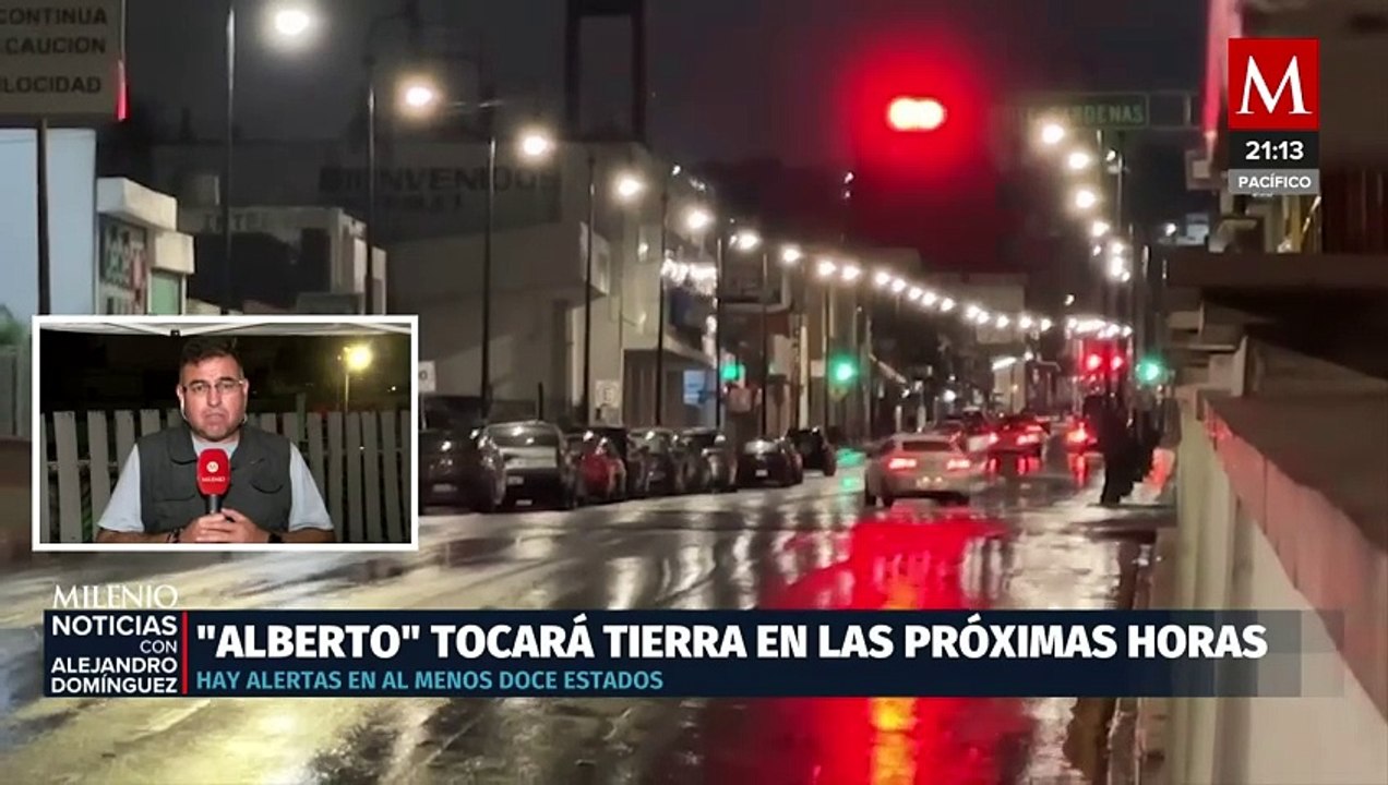 Primeras lluvias en Coahuila por la tormenta 'Alberto'