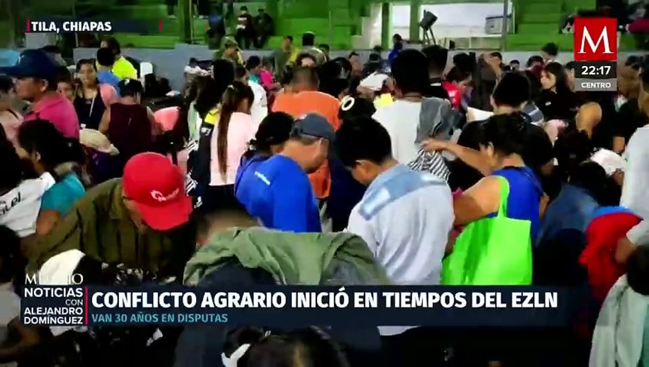 Desplazados de Tila realizan peregrinación del silencio en Chiapas