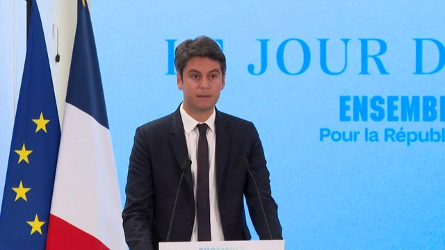 « Tout se joue dès le premier tour » des législatives, prévient Gabriel Attal