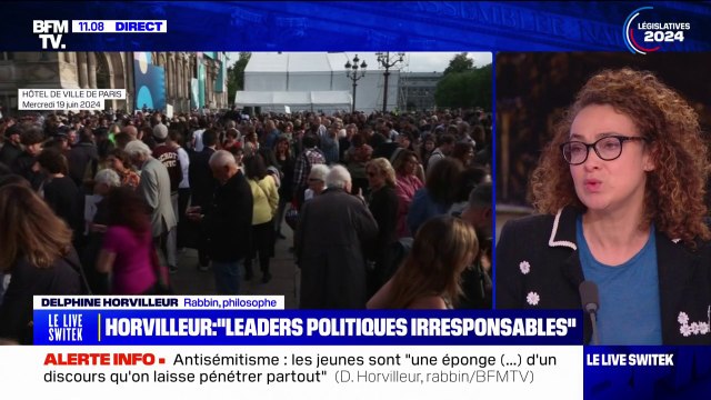 Antisémitisme: Il est nécessaire de purger le Nouveau Front populaire , estime Delphine Horvilleur (rabbin et philosophe)