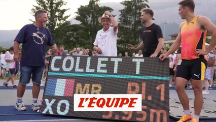 Collet franchit 5,95 m à Grenoble et bat le record familial - Athlé - Perche