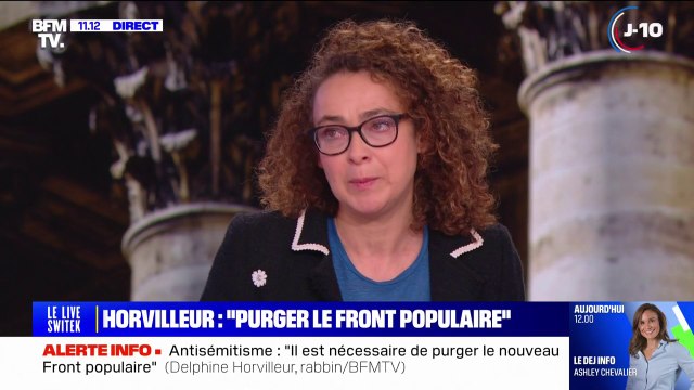Le Rassemblement national est une menace , affirme Delphine Horvilleur (rabbin et philosophe)