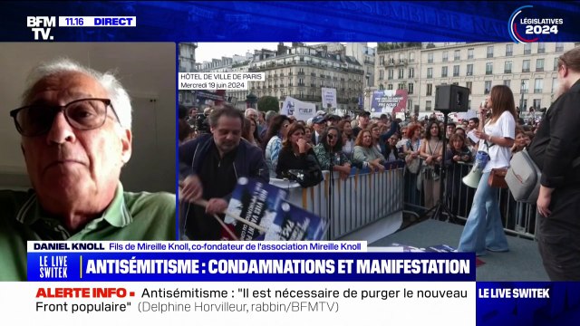 Je suis dans l'incapacité de voter pour des mouvements comme le NPA ou LFI : le fils de Mireille Knoll évoque les législatives