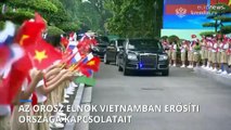 Vlagyimir Putyin Vietnamban erősíti kapcsolatait