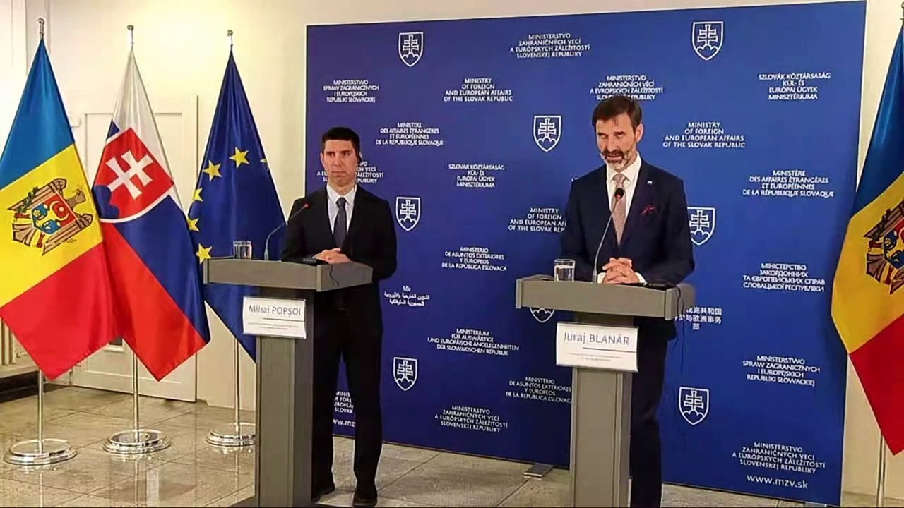 ZÁZNAM: Blanár: SR plne podporuje členstvo Moldavska v EÚ a ponúka mu expertíznu pomoc