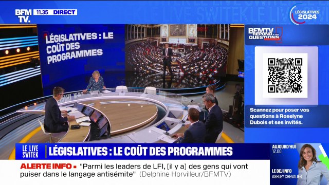Quel est le coût des programmes des partis pour les élections législatives? BFMTV répond à vos questions