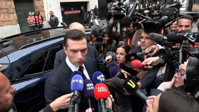 Législatives : Bardella et Ciotti arrivent au Medef pour présenter leur programme