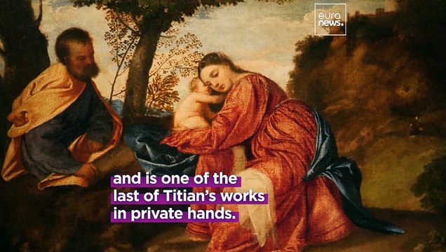 Early artwork by Titian with dramatic past of thefts to go under hammer in London