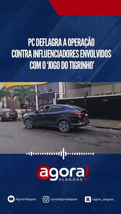 PC DEFLAGRA A OPERAÇÃO CONTRA INFLUENCIADORES ENVOLVIDOS COM O 'JOGO DO TIGRINHO'