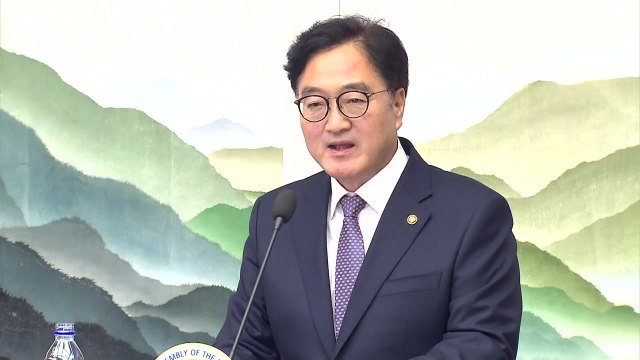 우원식 상임위 배분 11대 7 합당...여야, 빨리 결론 내달라 / YTN