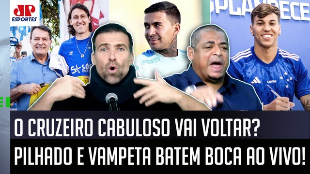 BATE-BOCA! VOCÊ TÁ DE SACANAGEM??? O Cruzeiro tava uma M&R#@ e agora... Pilhado e Vampeta DISCUTEM