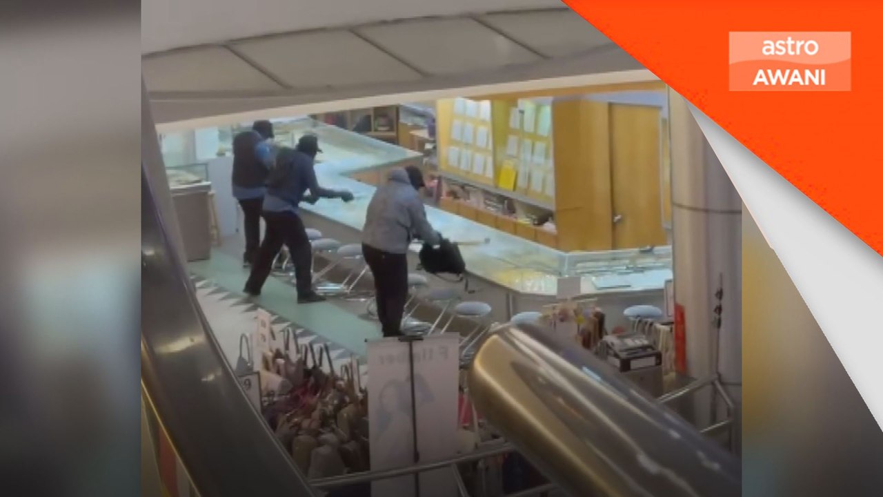 Polis buru empat lelaki bersenjata, bertopeng rompak kedai emas di Kajang