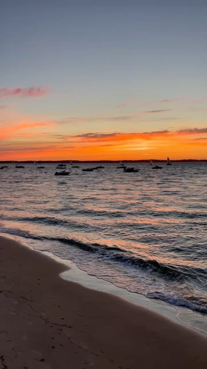 SUBLIME SUNSET dans le bassin d’Arcachon