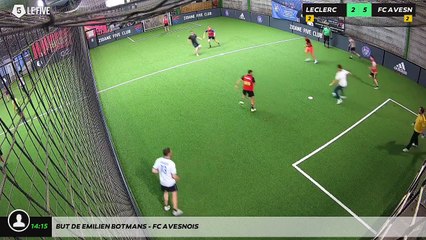 But de Emilien Botmans - FC AVESNOIS