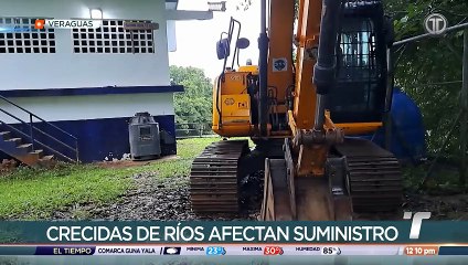 Alta turbiedad por lluvias afecta producción de agua potable en Santiago y San Félix