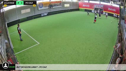 But de Kévin Lubat - FC CAZ