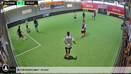But de Kévin Lubat - FC CAZ