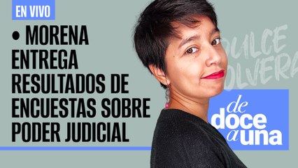 #EnVivo #DeDoceAUna ¬ Mayoría está a favor de votar por ministros, jueces y magistrados: Encuestas