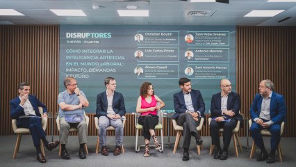 ‘‘Cómo integrar la inteligencia artificial en el mundo laboral: Impacto, demandas y futuro’’. Imagen: Sara Fernández, Edición: Cristina Villarino