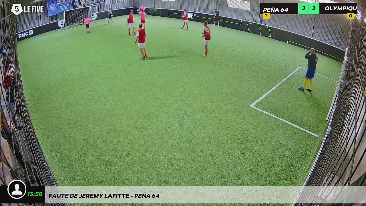 Faute de Jeremy Lafitte - PEÑA 64