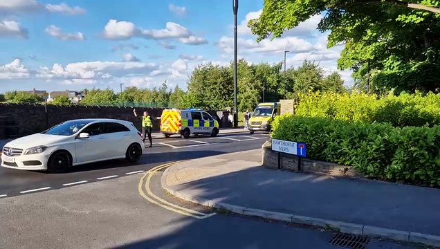 Emergency services on scene at police incident on Crookes Road, Sheffield