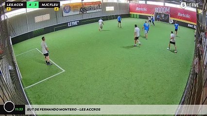 But de Fernando Montero - LES ACCROS